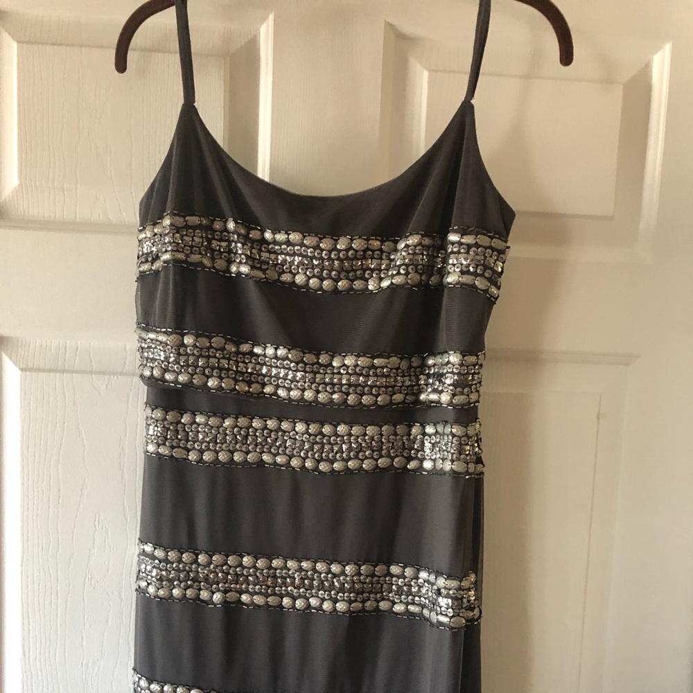 Adriana Papell beaded dress